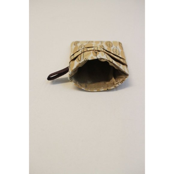 Brown Leaves Scrub POCKET Insert, Organizer & Protector for Nurses, Doctors - Picture 3 of 4